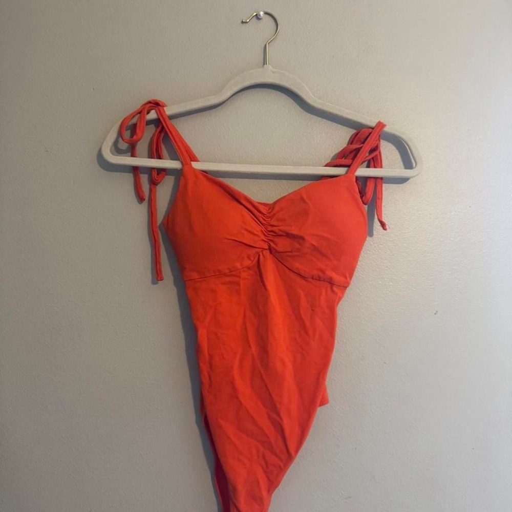 Padded SO brand tie adjustable bodysuit
